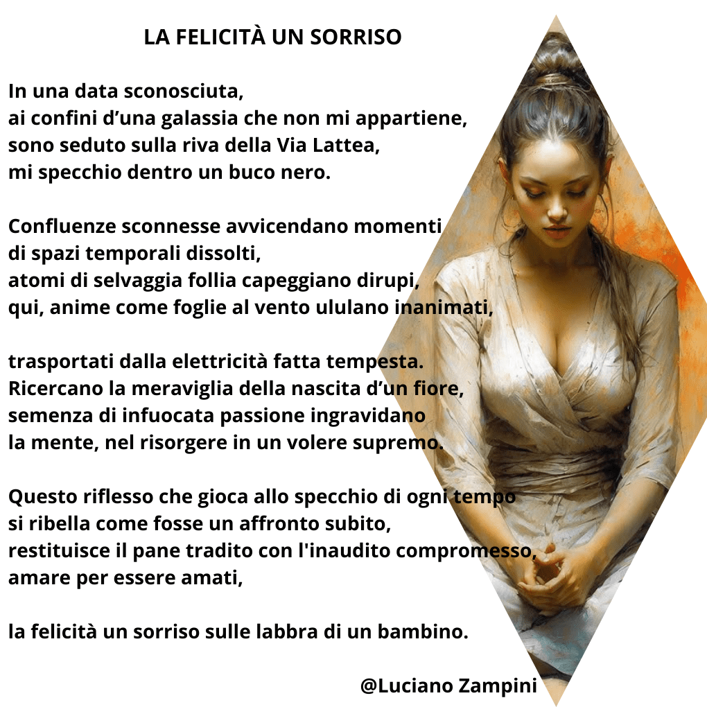 LA FELICITÀ UN SORRISO