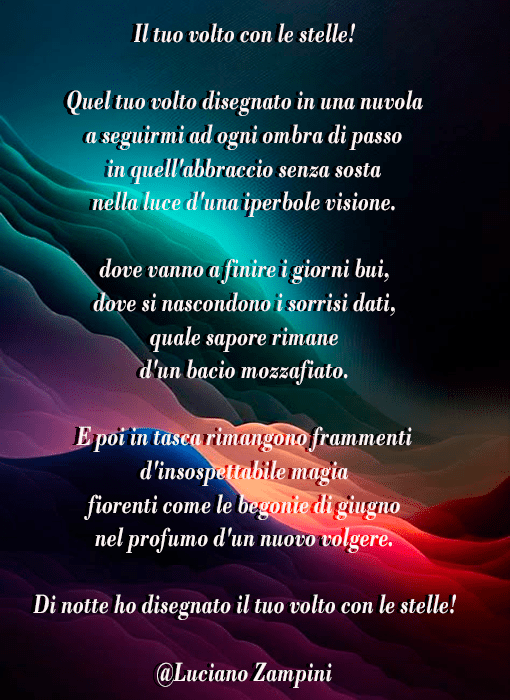 Il tuo volto con le stelle!